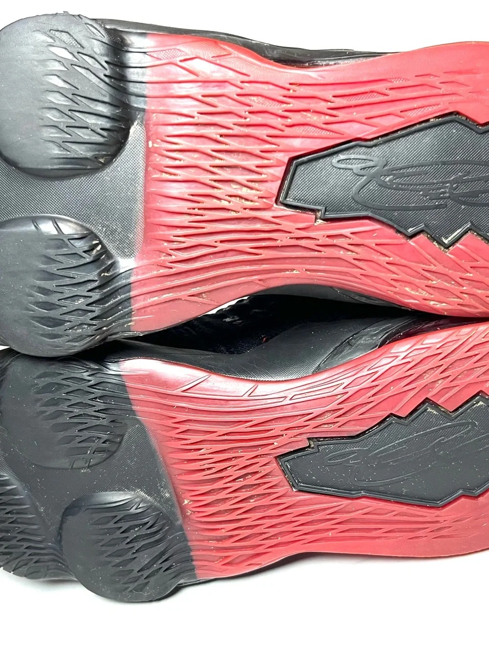 Nike Kids Black and Red LeBron Sneakers